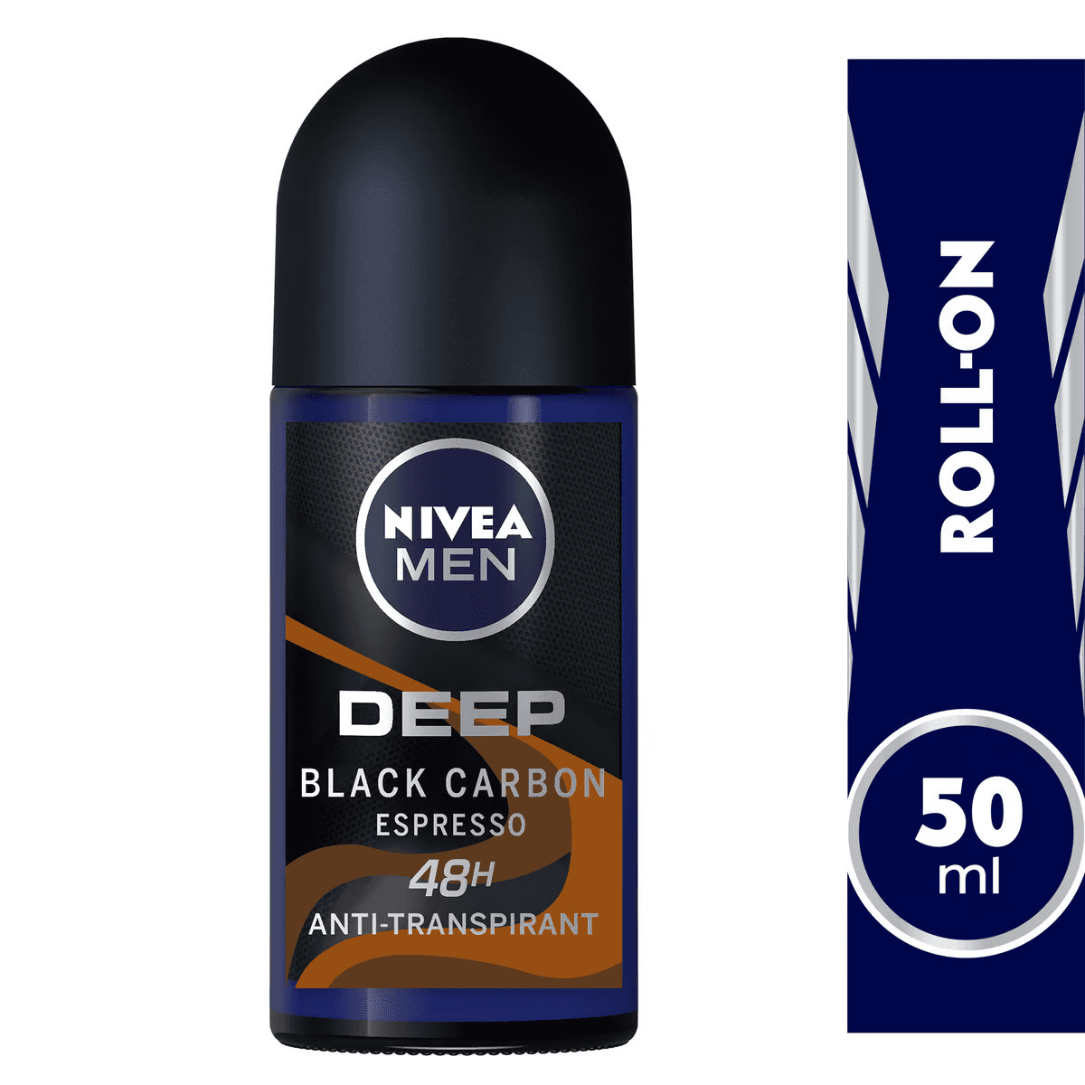 Nivea Men Antiperspirant Roll-on Deep Black Carbon 50 ml